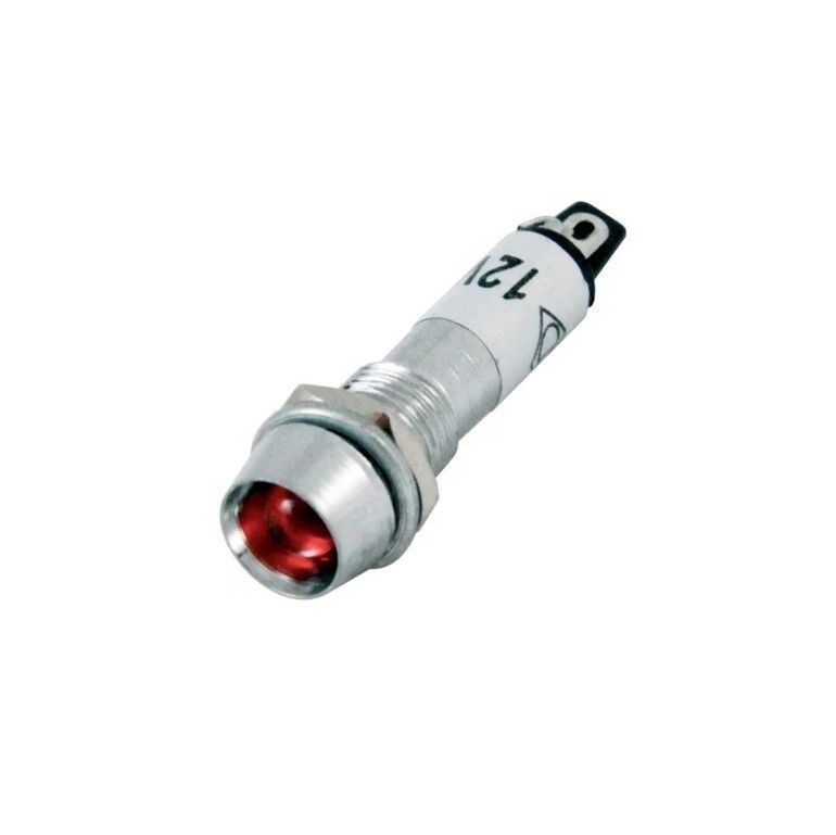 IC225 Sinyal Lambası Metal 8mm 220V Yeşil