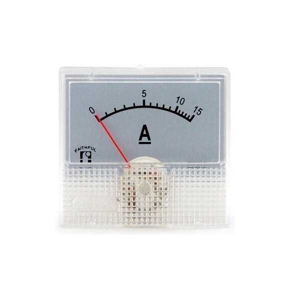 IC231A 0-15A DC Analog Gösterge 45x48mm