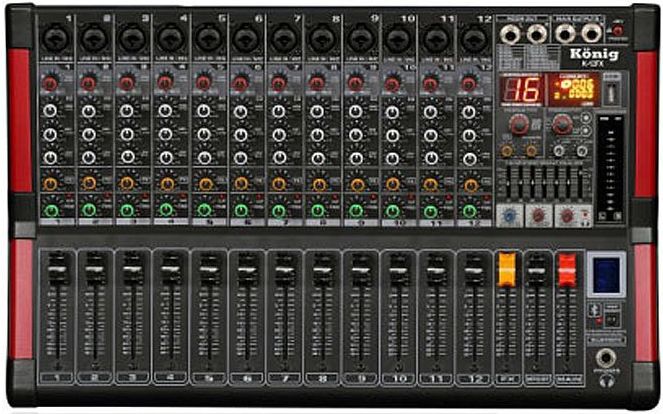 König K-12FX 12 Kanal Mixer