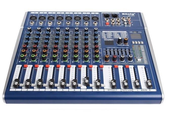 König KM-8FX 8 Kanal Dec Mixer