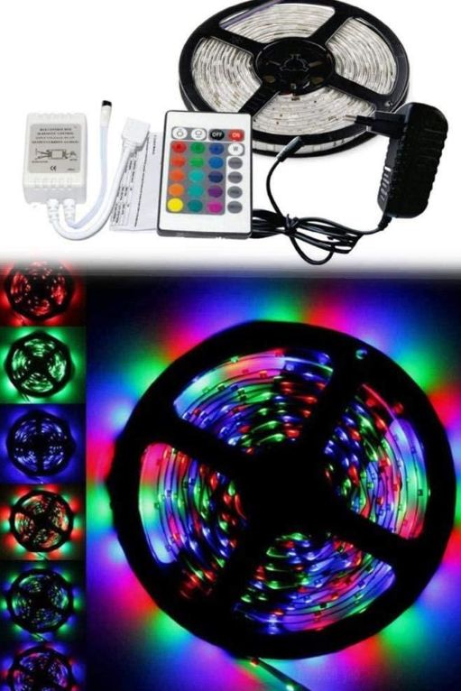 Kumandalı Rgb Şerit Led Seti #4