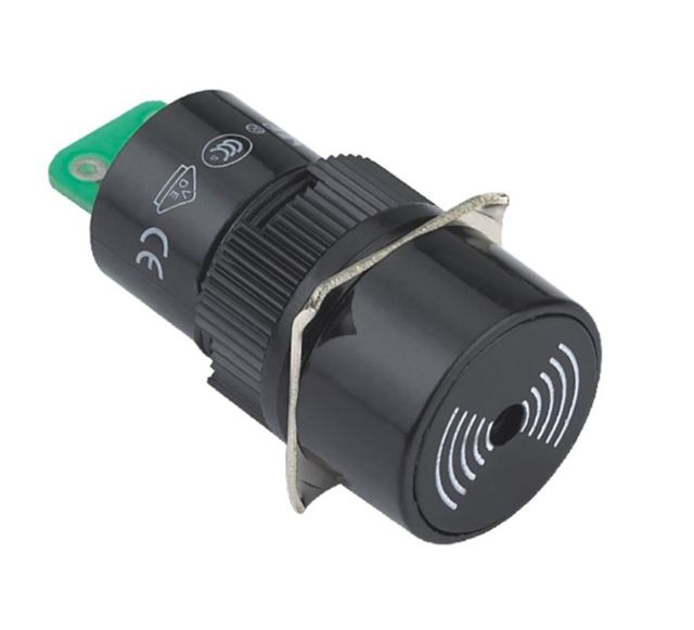 LAS1-AY-B 16mm Buzzer 24VDC Yuvarlak