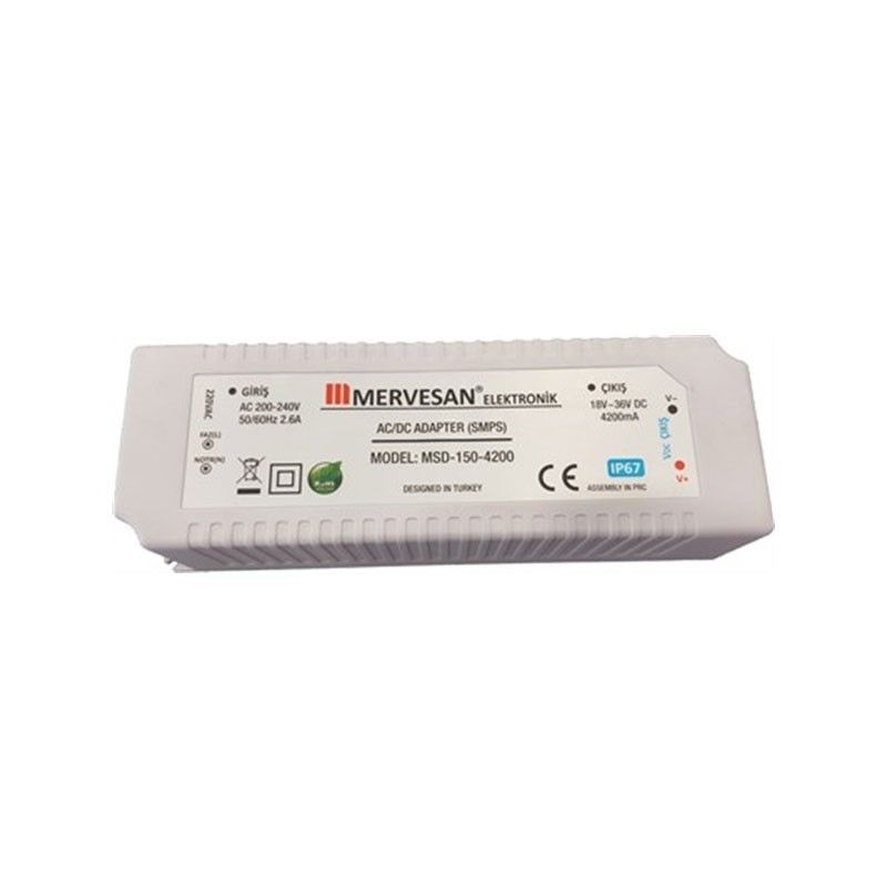 Mervesan MSD-150-4200 150W 4200mAh 18-36Vdc Led Dr