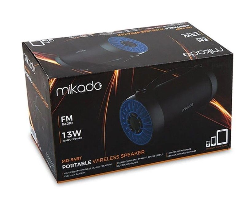 Mikado MD-54BT 13W Bluetooth Hoparlör #4