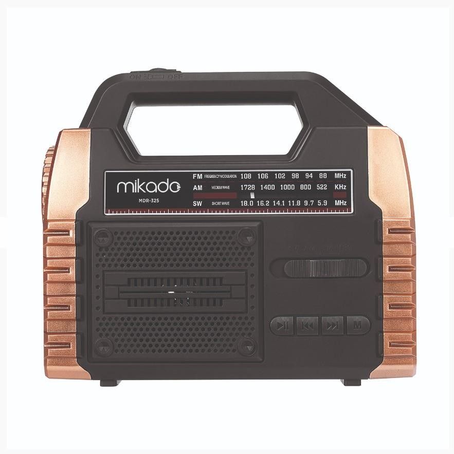 Mikado MDR-325 Retro Usb/Tf/Solar/Powerbank Radyo #2