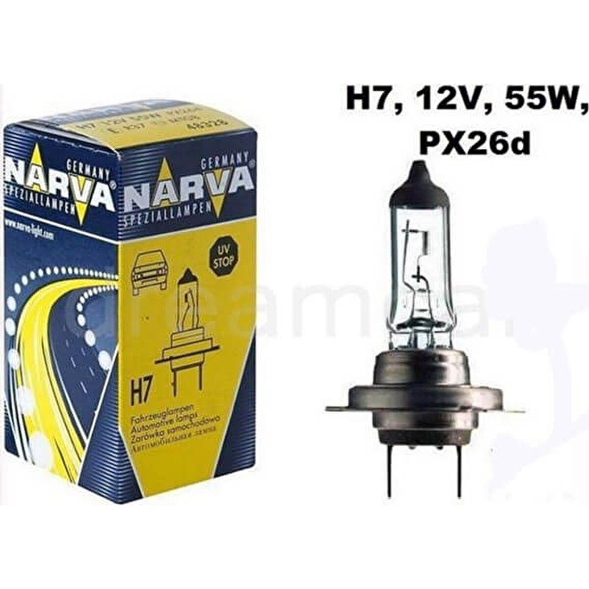 Narva 12V 55A H7 Halogen Ampul