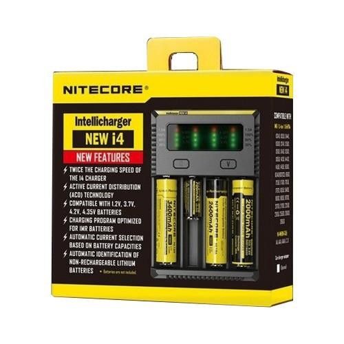 Nitecore i4 1.2V - 4.35V 4 lü Pil Şarj Cihazı