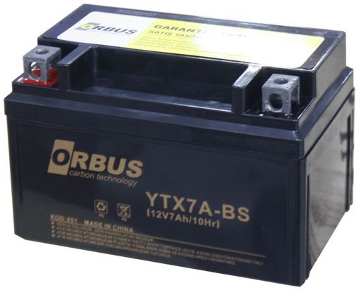 Orbus YTX7A-BS 12V 7Ah Motosiklet ATV Aküsü