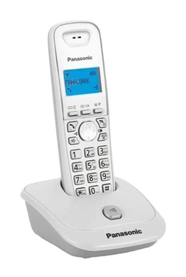 Panasonic KX TG2511 Kablosuz Dect Telefon Beyaz #3