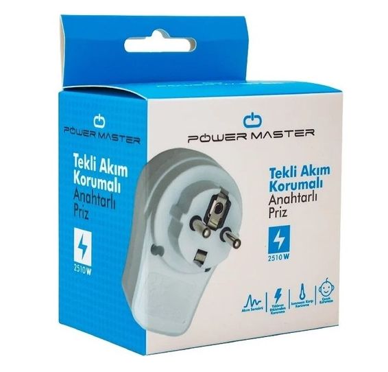 Power Master 16816 Tekli Akım Korumalı Priz #3