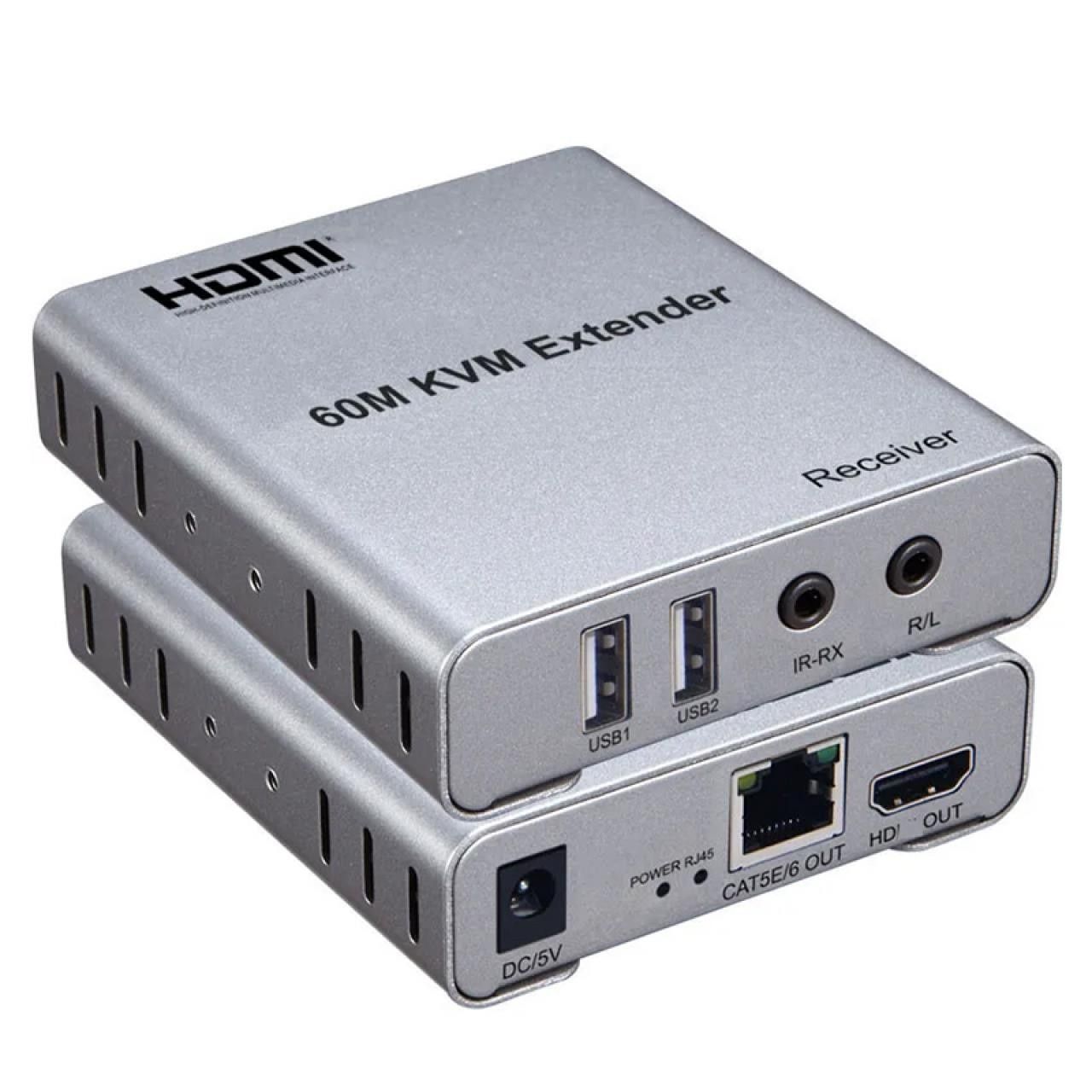 Powermaster 22508 Hdmi KVM Extender 60m.