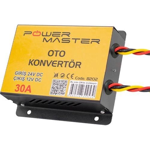 PowerMaster 8202 24V/12V DC Dönüştürücü 30A