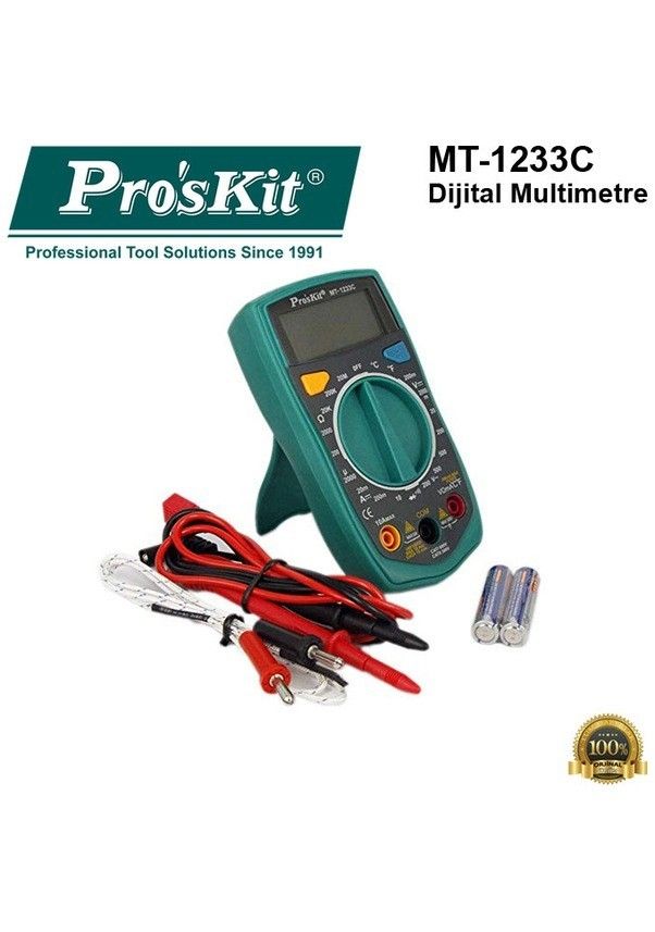 Proskit MT-1233C 3 1,2 Dijital Multimetre #2