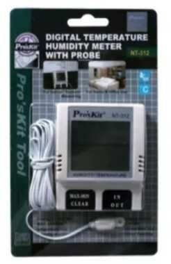 Proskit NT-312 İç Dış Dijital Sıcaklık Nem Ölçer #2