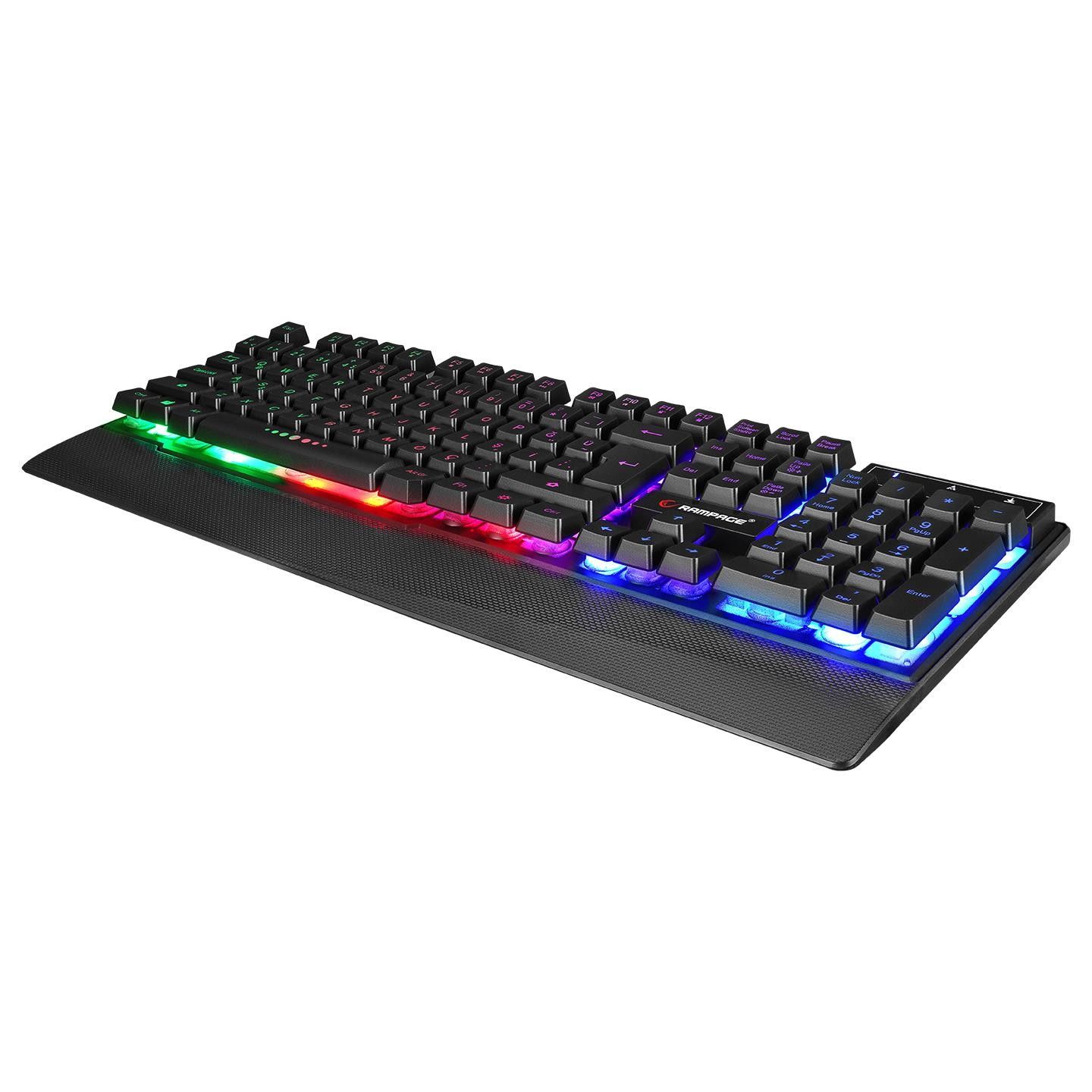 Rampage KB-R66 Bubble RGB Usb Oyuncu Klavye