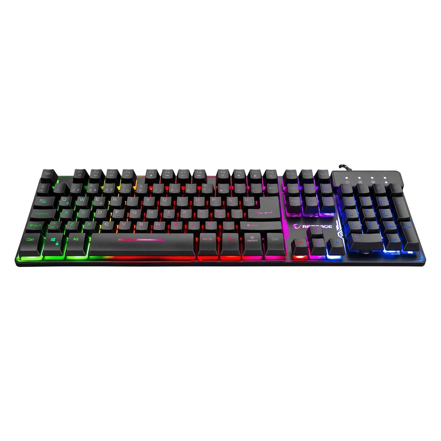 Rampage KM-RX9 Cypher Set RGB Klavye Mouse Seti #4