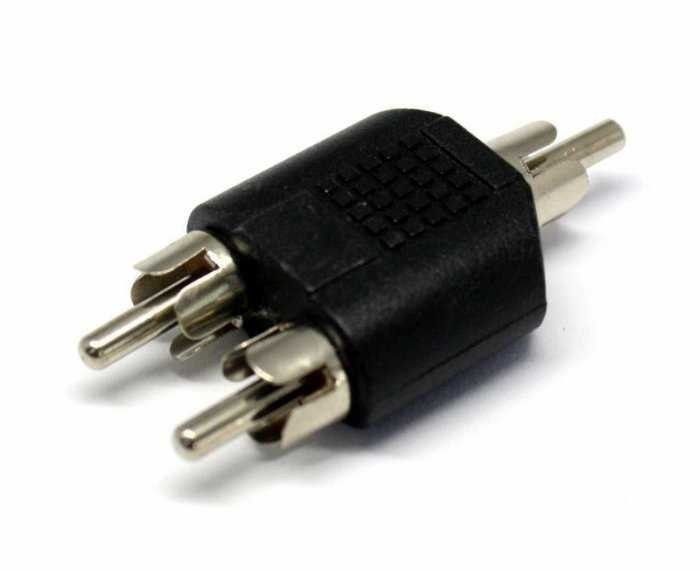 Rca Erkek 2 Rca Erkek Çevirici Adaptör