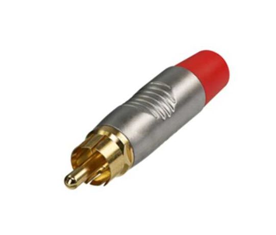 Rean RF2C-AU-2 Rca Erkek Konnektör Kırmızı