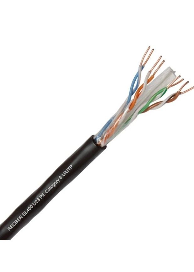 Reçber Cat6 Folyolu+Örgülü Dış Ortam SL400 SF/U23