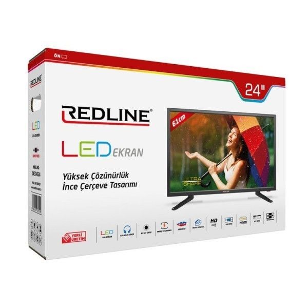 Redline M24 24' 61cm Led Ekran 12V/220V