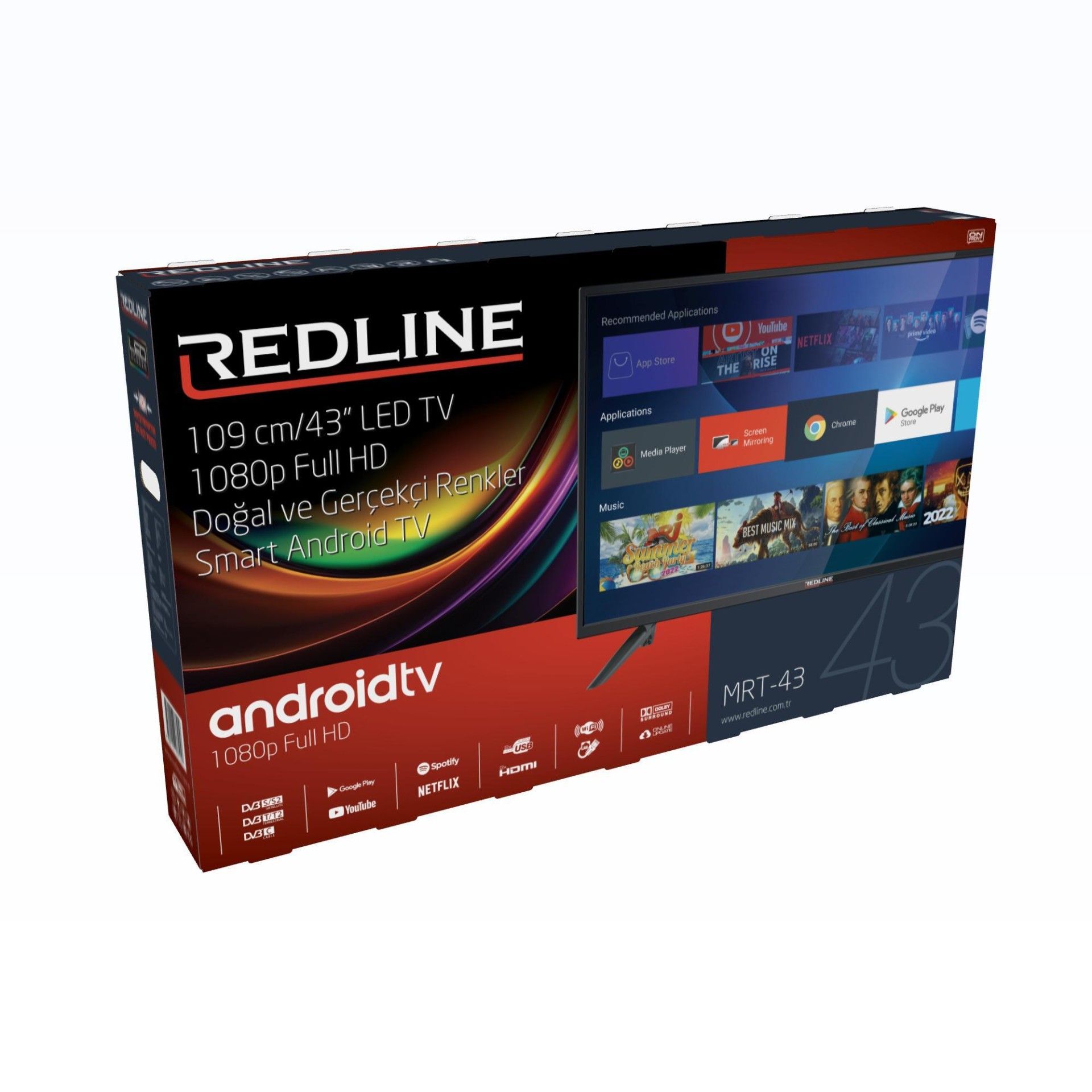 Redline MRT43 43' 109 Ekran FHD Android Smart Tv #3