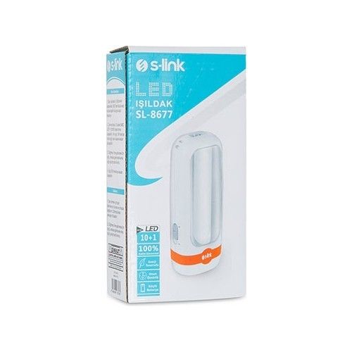 S-link SL-8677 10 Smd + 1W Işıldak #4