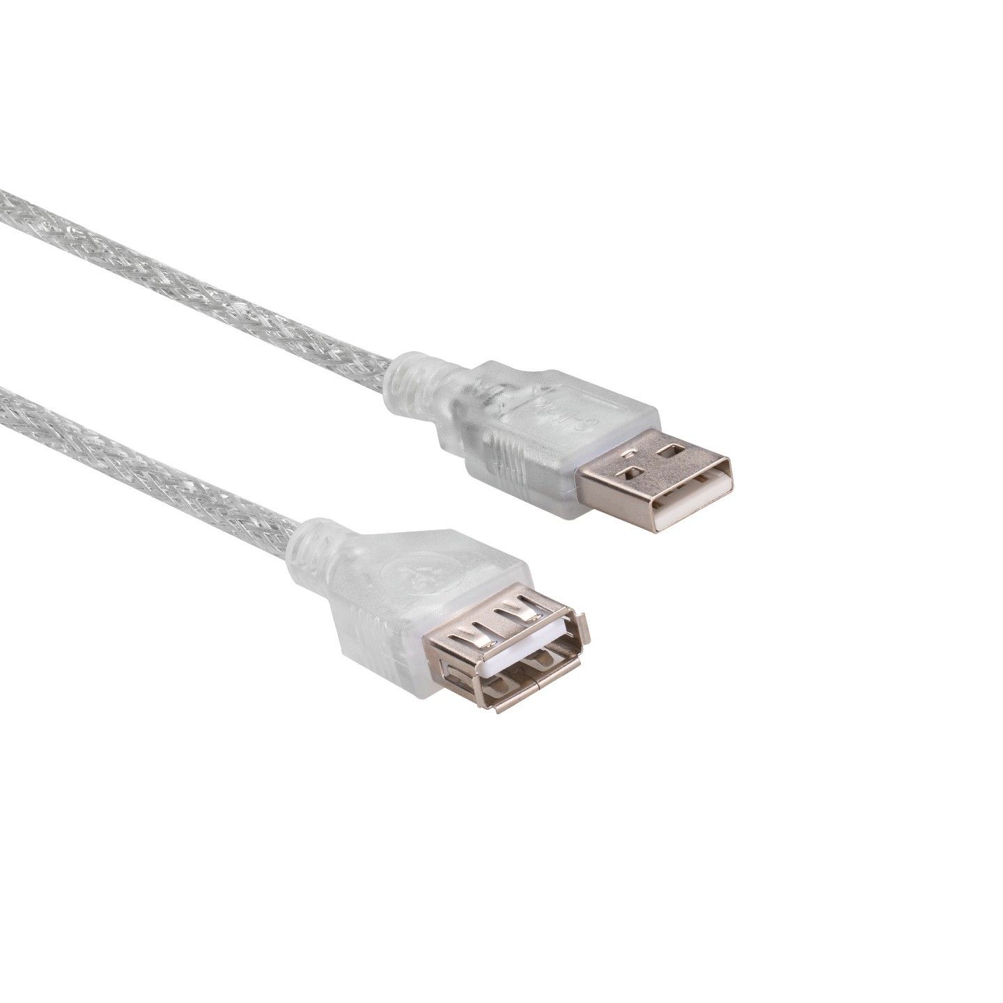 S-Link SL-AF2010 Usb 2.0 10m Şeffaf Uzatma Kablosu #2