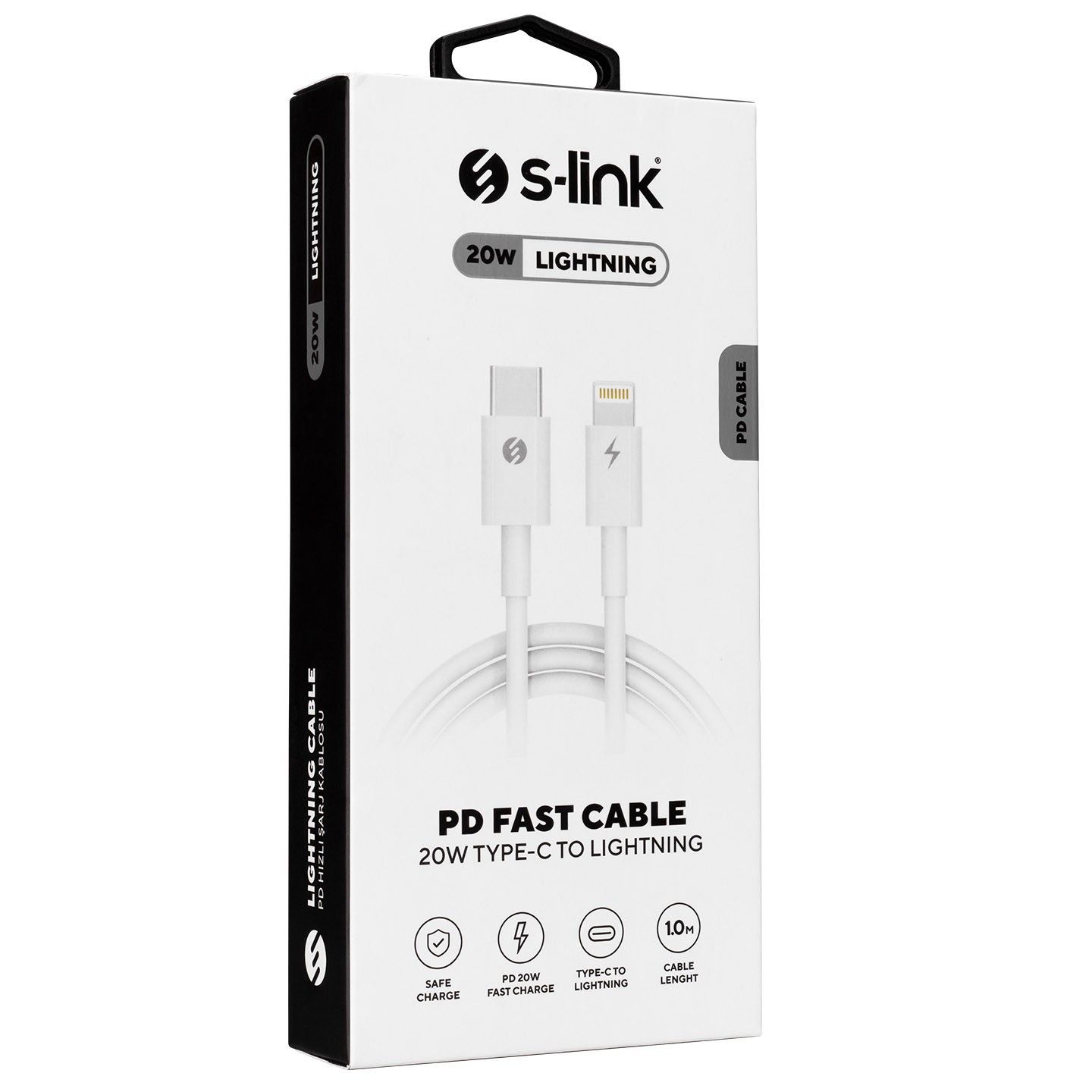 S-Link SL-C120 1m Type-C to Lightning Data ve Şarj #2