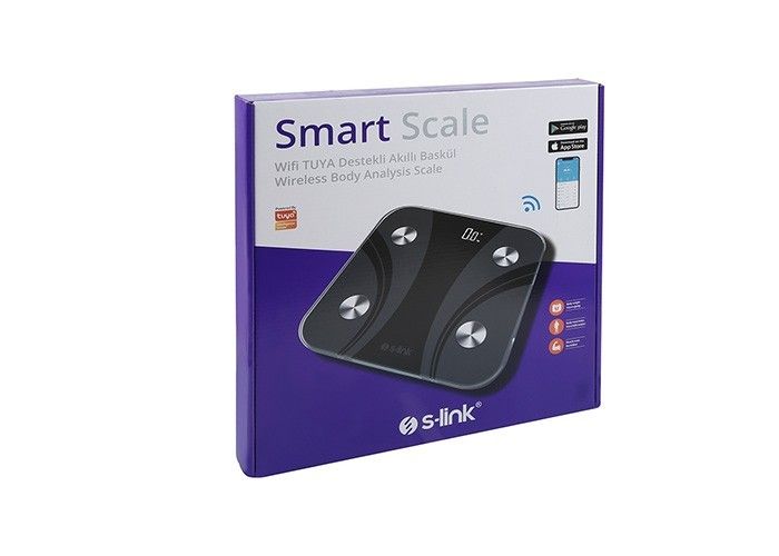 S-Link SL-SBS8 WiFi TUYA Destekli Akıllı Baskül #4