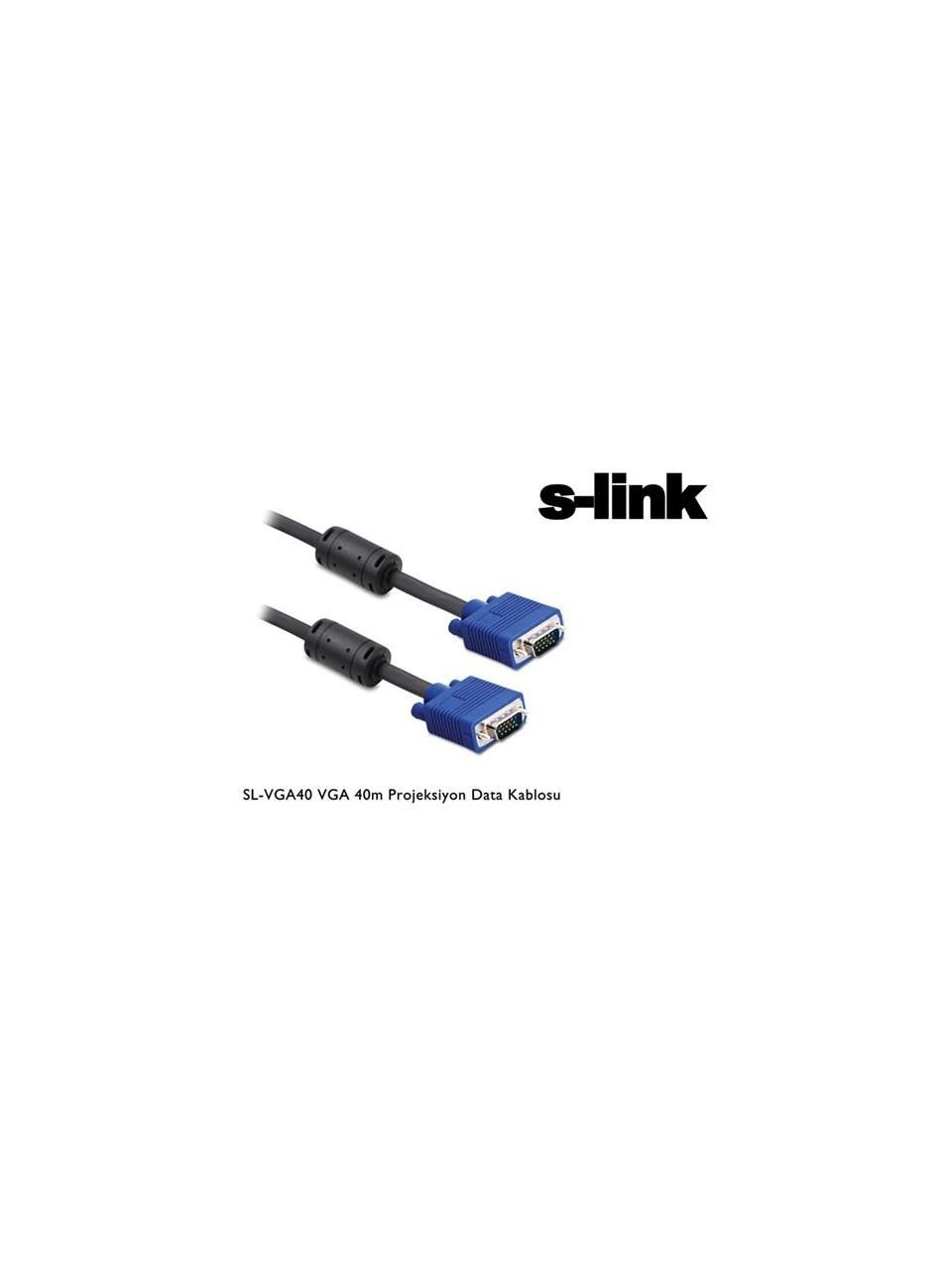 S-Link SL-VGA40 40m Vga Kablo #2