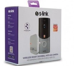 S-Link Swapp SL-EG22 1080p Kameralı WiFi Kapı Zili #4