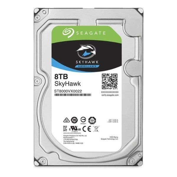 Seagate 3.5' 8Tb 7200Rpm 256Mb Sata3 7/24 Hdd