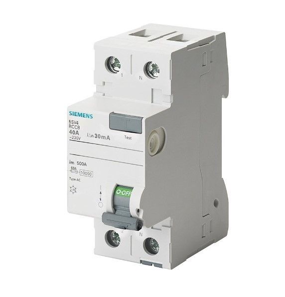 Siemens 5SV5316-6 63A 30mA Kaçak Akım Rölesi