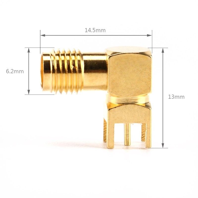 SMA DİŞİ PCB TİP 90 inc KONNEKTÖR #2