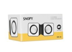 Snopy SN-66 2.0 Beyaz Mini Usb Speaker #3