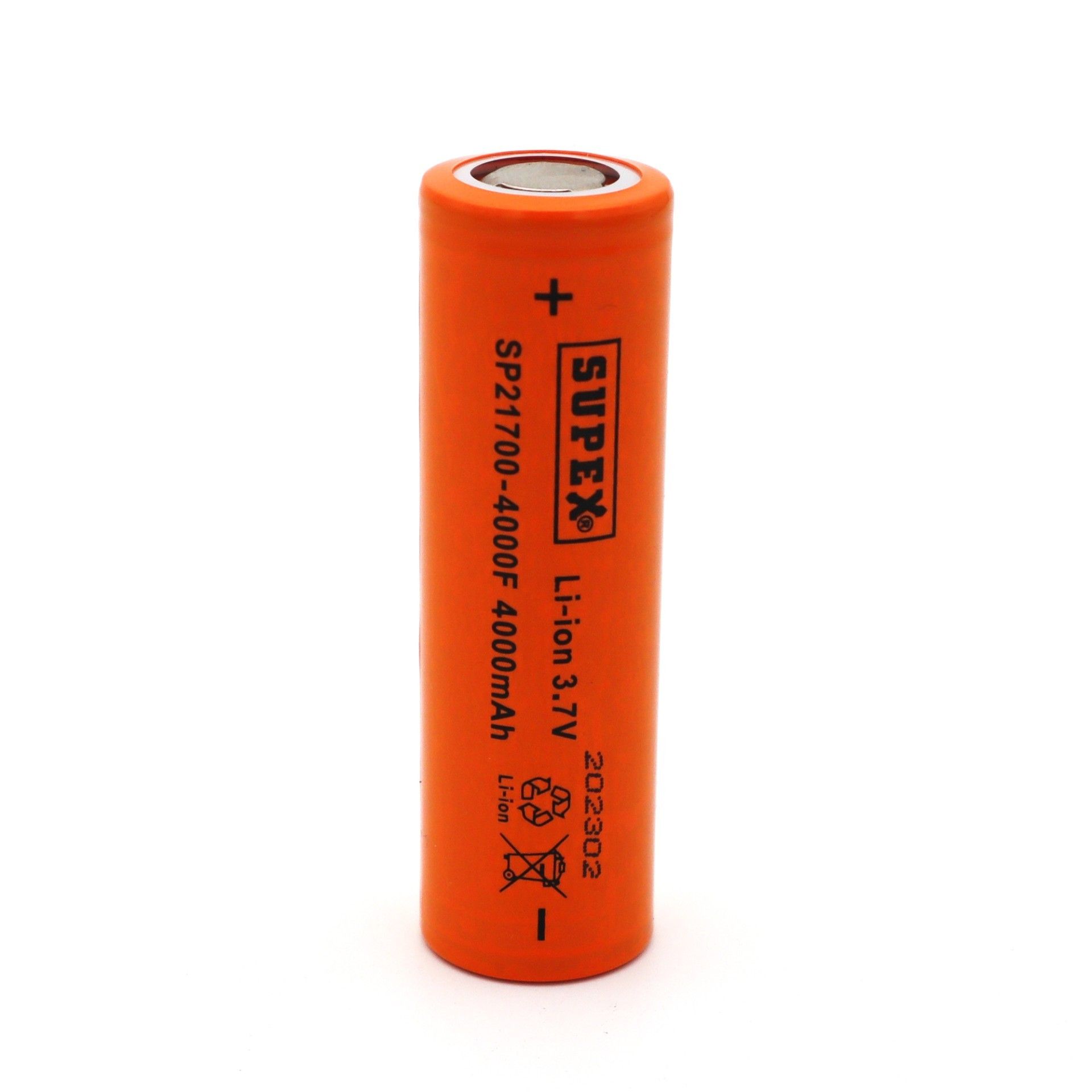 Supex 21700 3.7V 4000mAh Başsız Lityum Pil #2