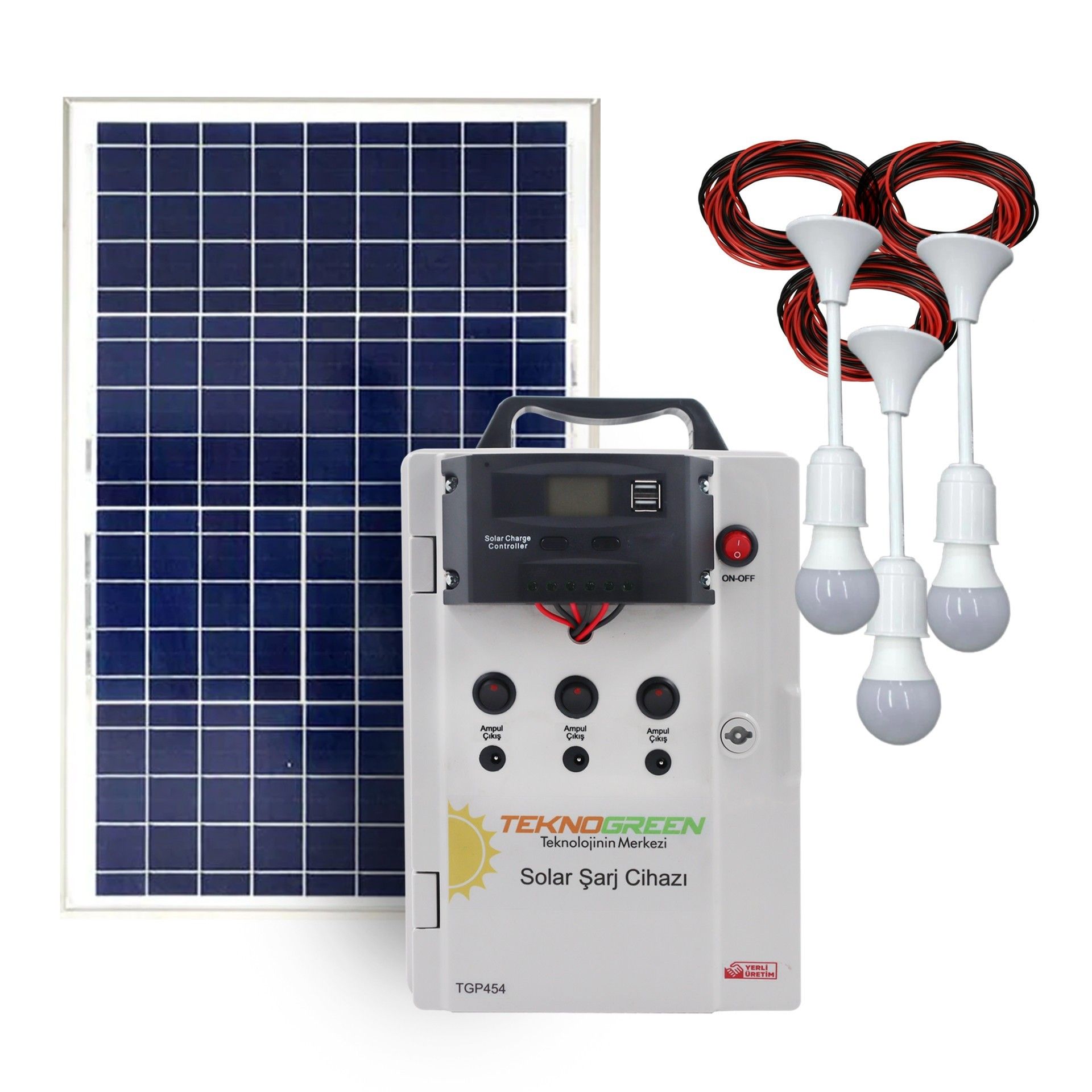 Teknogreen TGP454 Solar Şarj Cihazı