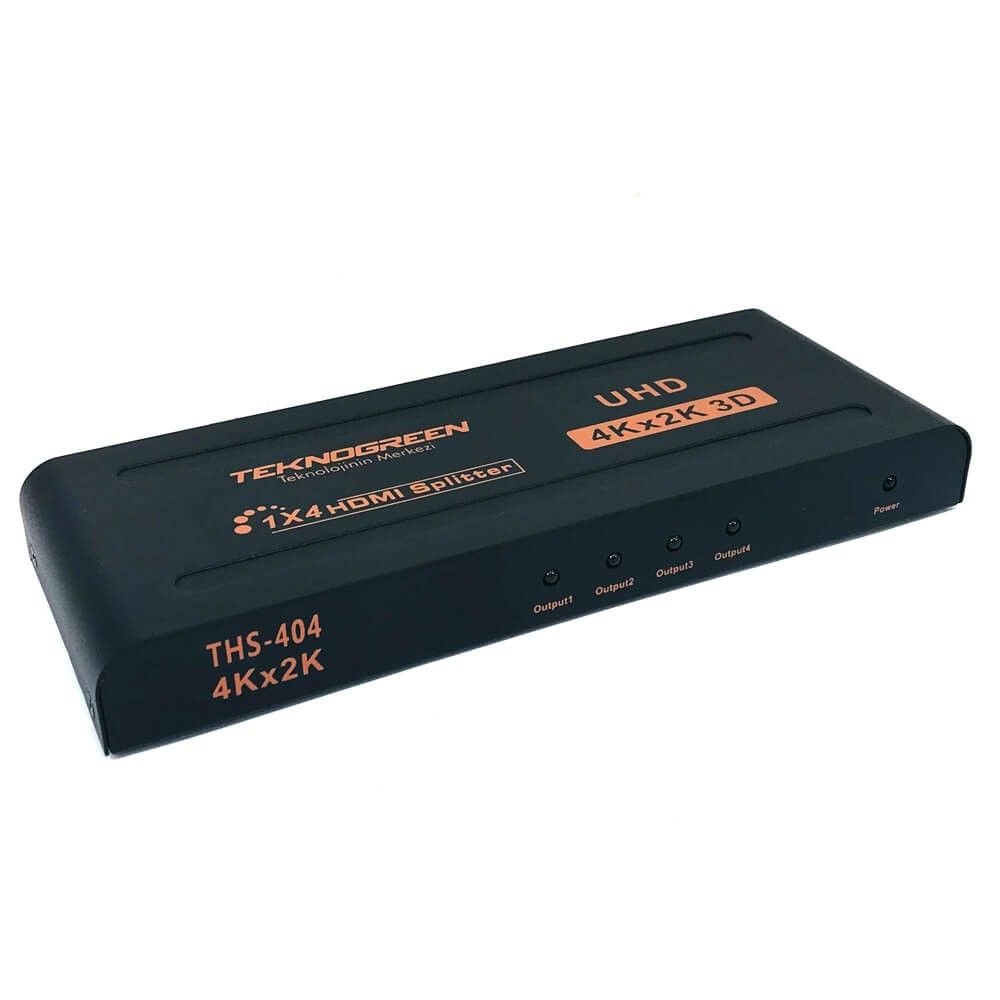 TeknoGreen THS-404 4 Port 4K Hdmı Splitter #2