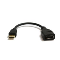 TeknoGreen TKH-888 Hdmi Dişi,Mini Hdmi Kısa Kablosu