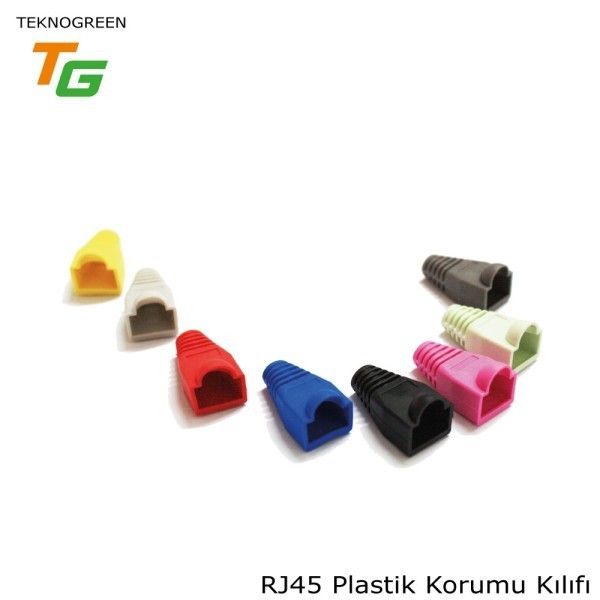 TeknoGreen TKJ-45P RJ45 Koruma Kılıfı (Sarı) #2