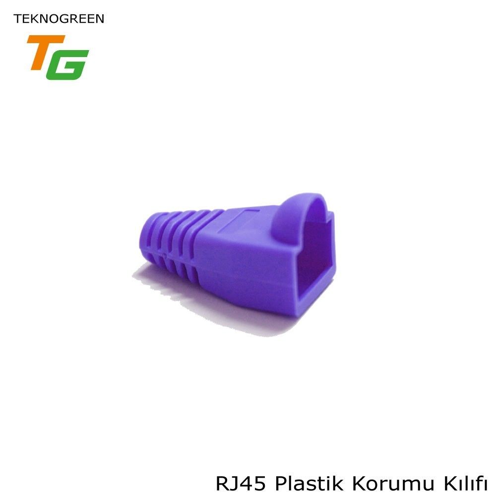 TeknoGreen TKJ-45P RJ45 Koruma Kılıfı (Mor)