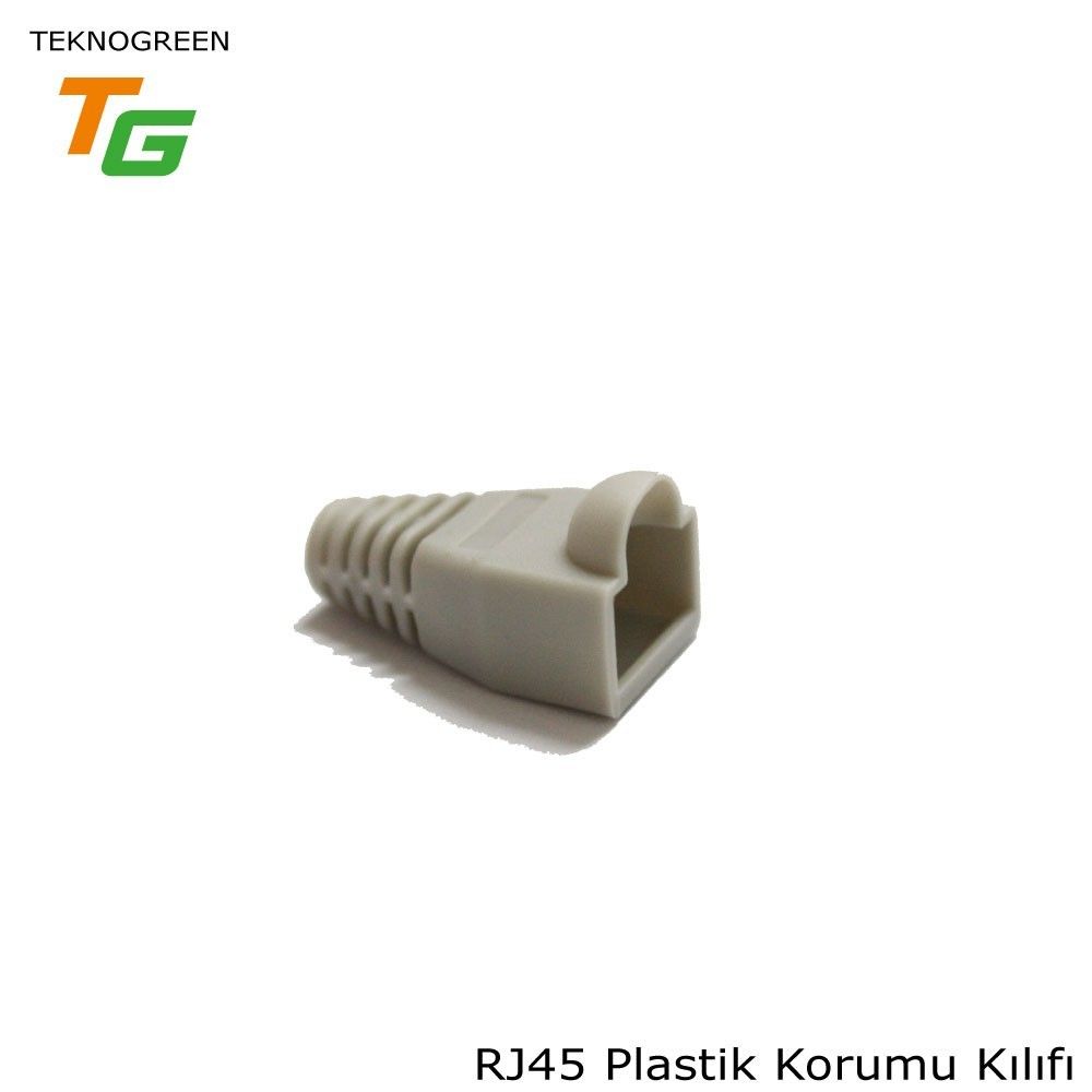 TeknoGreen TKJ-45P RJ45 Koruma Kılıfı (Gri)