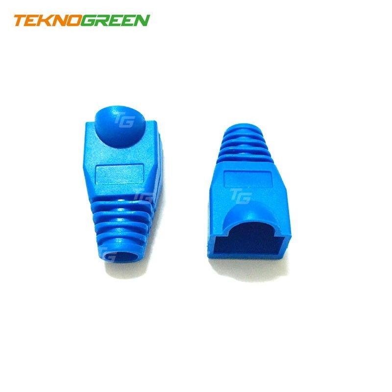 TeknoGreen TKJ-45PB Mavi RJ45 Kılıfı (100 lü Paket)