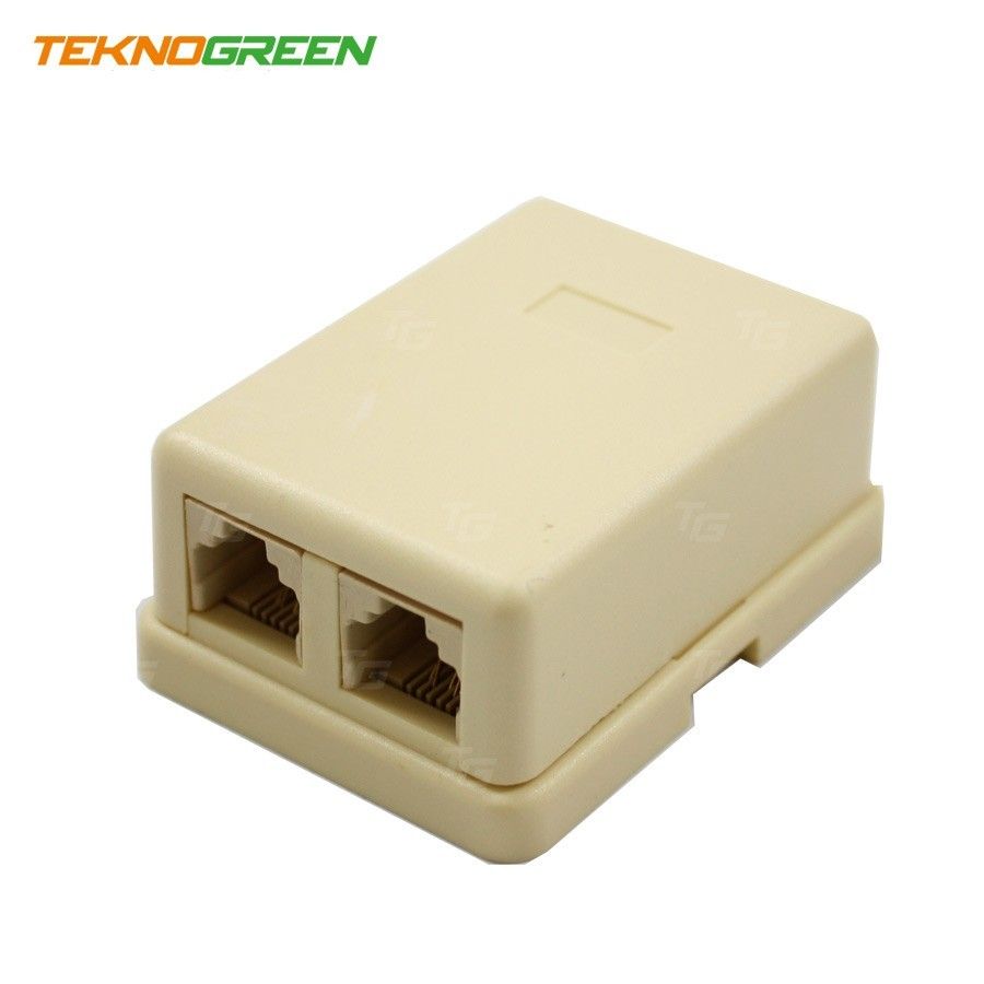 TeknoGreen TKK-511 6P4C 2 li Telefon Kutusu