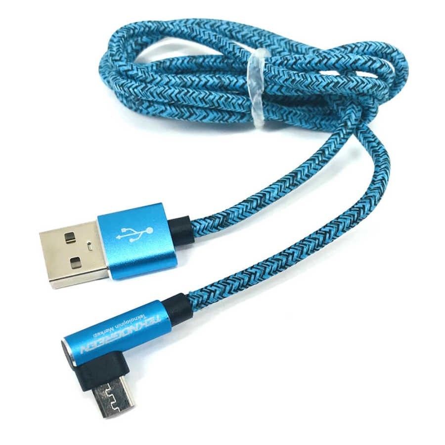 TeknoGreen TKU-C303 1m  Usb to L Micro Usb Kablo