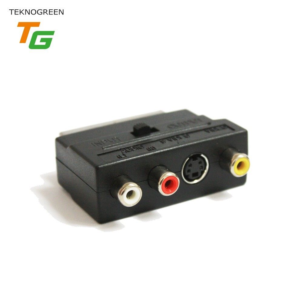 TeknoGreen TSD-200 Scart to Rca In-Out Dönüştürücü #2