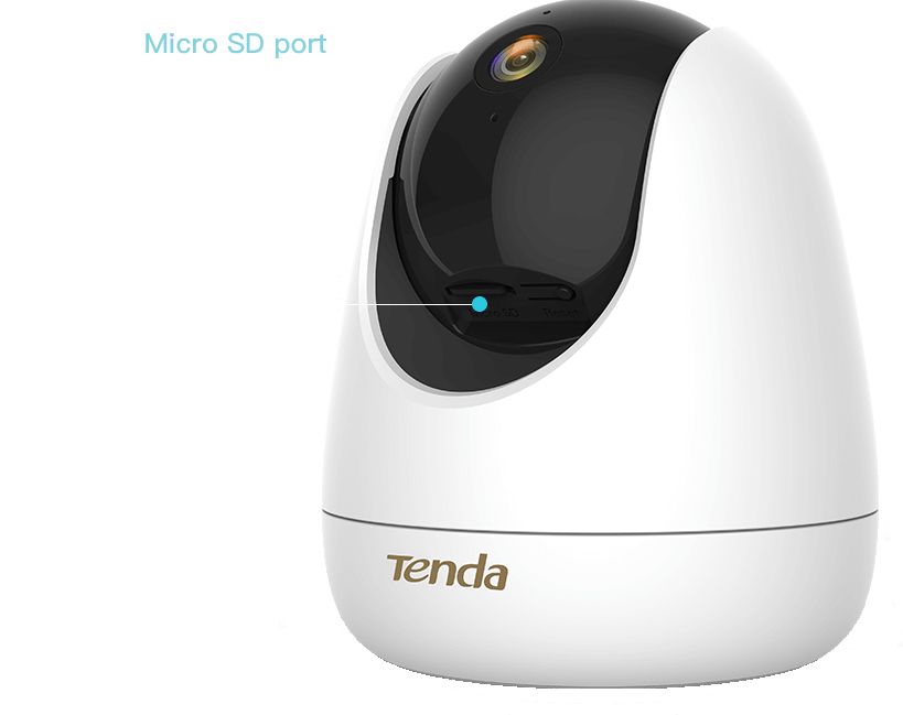 Tenda CP7 4Mp UHD 360° Pan/Tilt IP Kamera #3