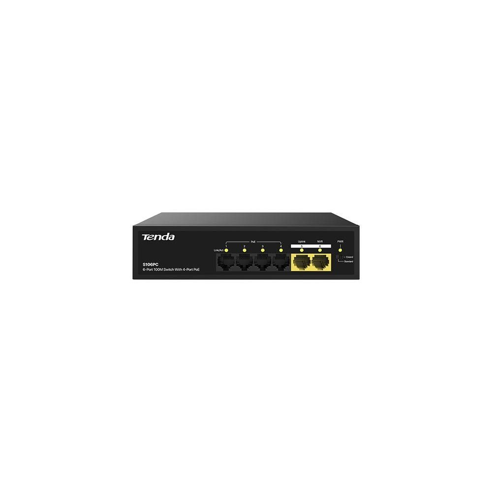 Tenda S106PC 6 Port 100M PoE Switch