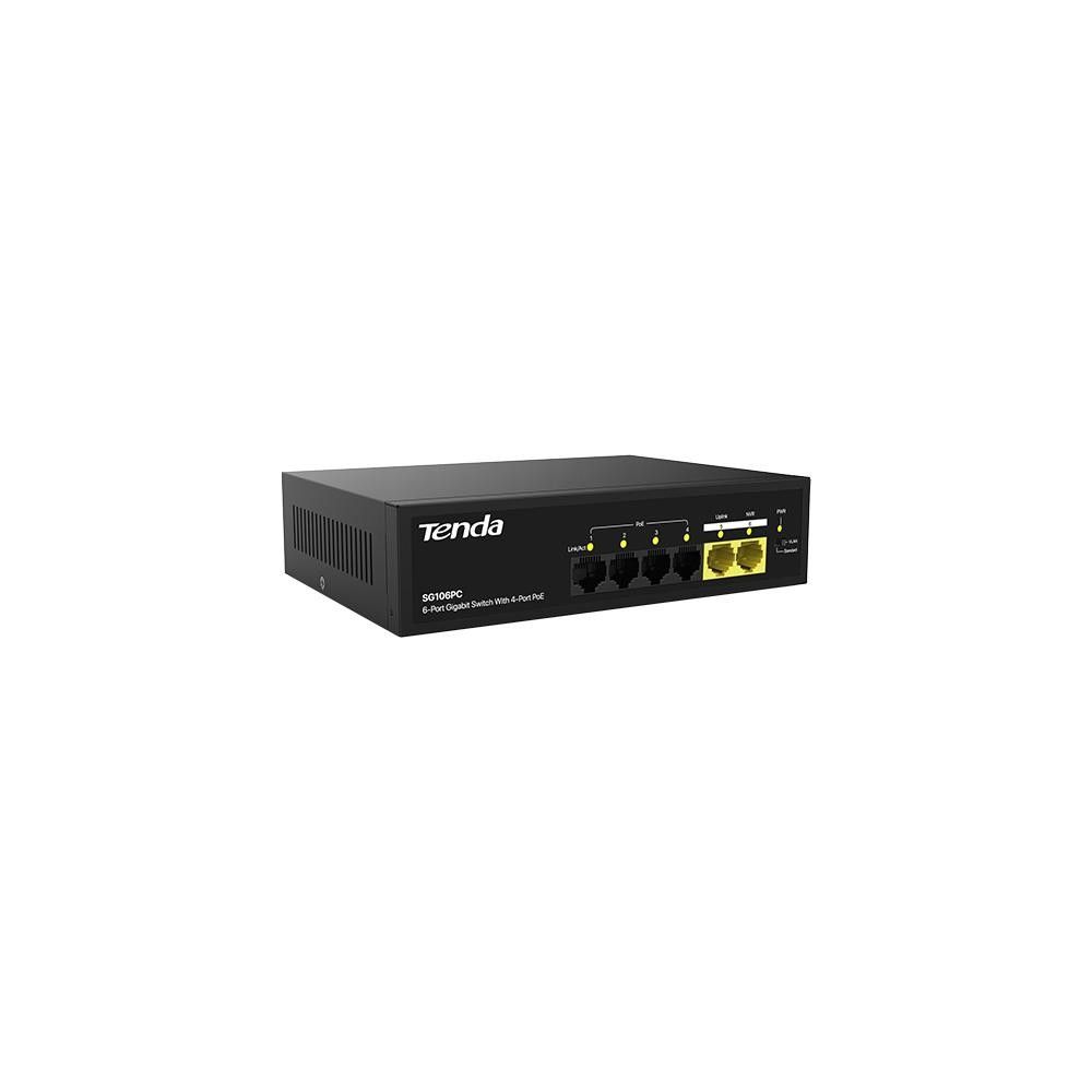 Tenda SG106PC 6 Port Gigabit PoE Switch #2