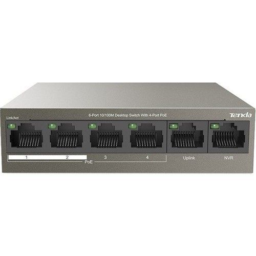 Tenda TEF1106P-4-63W 10/100 4Port Poe 63W Switch #2